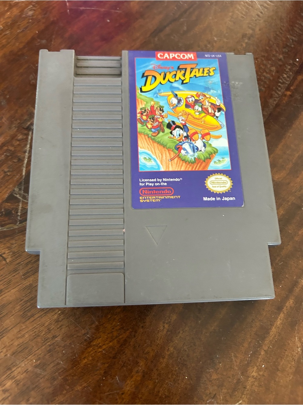 Capcom DuckTales NES Cartridge